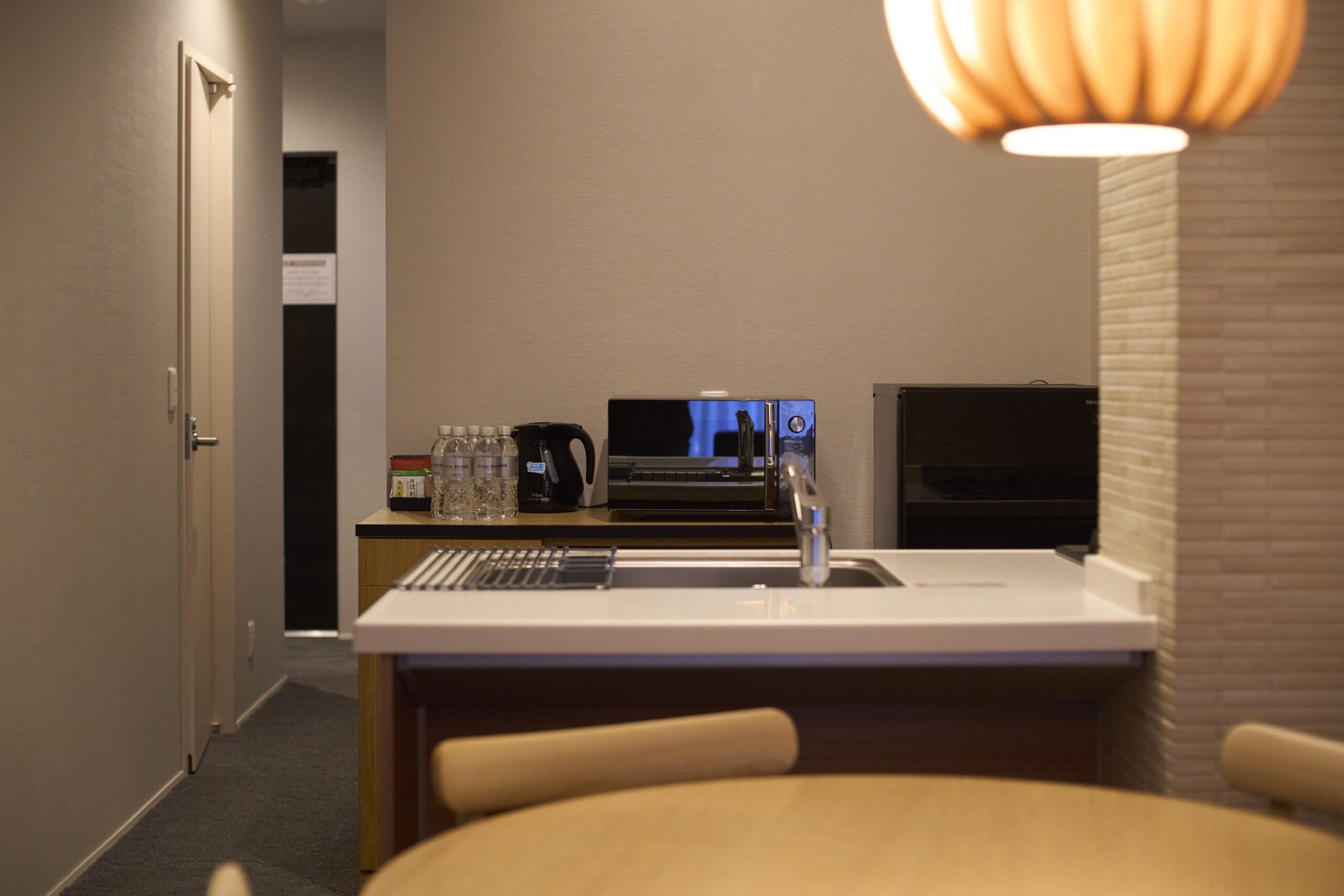 Family Room with Kitchen